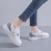 Ins Mesh White Sneakers Women 2023 Spring New Breathable Thick-Soled Korean Style Board Shoes For Fem Students_vogvips.com