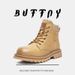Martin Boots Men's Spring High-top Boots Medium-top American Tooling Short Boots Men Can't Kick Bad Rhubarb Boots_vogvips.com