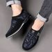 TerraStride 2025 New Fashion Casual Leather Color Block Trendy Slip-On Large Size Men's Shoes 3737_vogvips.com