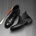 European Warm Series Winter Men Genuine Ankle British Mid-Calf Martin Brogue Men's High-Top Leather Boots Trendy_vogvips.com