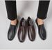 Foot Cover Casual Men's Leather Shoes Lazy Professional Shoes Formal Men's Shoes_vogvips.com