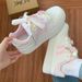 2025 Spring And Autumn New Color-Block Women's Sneakers, Versatile Niche Thick-Soled White Casual Sports Shoes, Loafers_vogvips.com