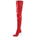 2025 Women's Over-the-Knee Boots Large Size Metal Fashion 12cm Heel Height_vogvips.com