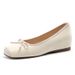 Spring Summer Flats 2026 New Fairy Style Soft Sole Round Toe Height-Increasing Women's Ballet Shoes Comfortable And_vogvips.com