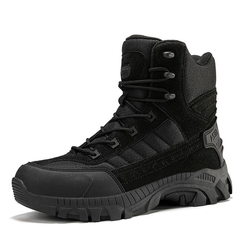 Men's Casual Shoes Mountaineering Camping Battlefield Military Boots Large Size Special Forces Hiking Adventure Rescue Combat Boots Desert Boots_vogvips.com