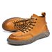 European Warm Series Autumn Winter New Men's Warm Fleece-Lined Genuine Leather Chinese Martin Fashion Versatile Casual Outdoor Work Boots_vogvips.com