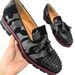 Large Size Men's Leather Shoes Brogue Business Korean Style Casual British Carved Hairstylist Trendy Lace-up Rivet_vogvips.com