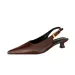 Summer Pointed Toe Women Sandals Fashion Singbacks Mules Shoes Ladies Elegant Low Heel Stripper Party Sandalias_vogvips.com