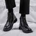 European Warm Series Men's Martin 2025 Winter New Versatile Fleece-Lined Work Casual High-Top Leather Warm Cotton Boots Non-Slip_vogvips.com