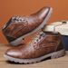 Leather Boots Retro Martin Boots Men's High Top Shoes Men's Short Boots Outdoor Tooling Boots_vogvips.com
