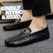 Men’s Shoes Summer New Soft Sole Breathable Men's Casual Leather Shoes Toad Shoes Driving Shoes_vogvips.com