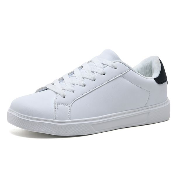 Large Size White For Both Men Women, Spring And Autumn Leather Waterproof Sports Shoes, Youth Casual Board Shoes_vogvips.com
