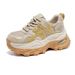 Small Thick-soled Dad Shoes Women's Casual Versatile Inner Height-increasing Lightweight Sports Shoes_vogvips.com