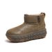 2025 New Thick-Soled Short Tube Fleece-Lined Northeastern Cotton Non-Slip Snow Boots For Women Internet Celebrity_vogvips.com
