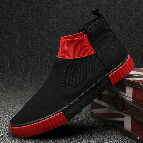 Sneakers Men Casual Shoes High Top Men Canvas Lightweight Mens Lazy Shoes Fashion Tenis Masculino Zapatos Hombre 2024_vogvips.com