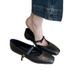 Lan Cabinet Version ~ Soft Leather Bowknot French Style Mary Jane For Women Flat Ballet Flats Evening Shoes_vogvips.com