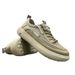 Men's 2025 New Summer Breathable Thin Board Knitted Fabric Mesh Casual Sports Wear Resistant Versatile Trendy Shoes_vogvips.com