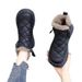 【】Furry Short Women, New Thick-Soled Warm Snow Boots For Autumn And Winter_vogvips.com