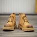 Men's Shoes 2025 New Autumn And Winter Cotton Leather British Style Work Boots Men's Thick Soled Suede Shoes_vogvips.com