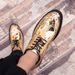 Spring New Glossy Leather For Men Breathable Business Formal Brogue Oxford High-end Cross-border European Version Trendy_vogvips.com