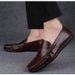 New High-End Gentleman British Style Men's Trendy Loafers Breathable Sole Soft Surface Business Leather Shoes_vogvips.com