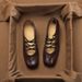 Sheepskin Retro Pleated Square Toe Shoes Cross Strap High Heel Ballet Shoes Pig Nose Thick Heel Mary Jane Shoes_vogvips.com