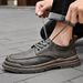 European Warm Series Autumn Winter New Round Toe Casual Leather For Teenagers Outdoor Sports Sneakers Fashion Lace-up Flat Shoes 22092_vogvips.com