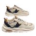 Men's Shoes Casual Sneakers With Thick Soft Sole, Lightweight Breathable Walking Shoes, Round Toe Low Top Lace-Up Fashion Shoes For Daily Wear_vogvips.com