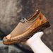 New Large Size Men's Cowhide Mesh Beef Tendon Sole Casual Bag Head Ultra-light Mesh Sandals_vogvips.com