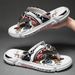 Guofeng Year Of The Loong Slippers Wear China-Chic Casual Flip Flops For Men In Summer_vogvips.com