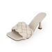 2026 Summer New Square Open Toe Internet Celebrity Quilted Sandals Fairy Style Outdoor Thin Heel High Heels For Women_vogvips.com