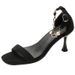 2026 New 3cm Pearl Fashion Sandals Women's Summer Wear Stiletto Mid-heel With High Heels_vogvips.com
