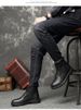 Fleece Men's Boots, High-top Top Martin Boots Men's Boots Outer Tooling Men's Shoes Size_vogvips.com