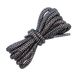 Shoe Accessories round polyester insert wavy metal wire shoelaces suitable for casual shoes shoes coconut shoes dad shoes_vogvips.com