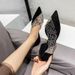 Baotou Single New Trend Fashion Women S Fairy Style Soft Sole One Pedal Pointed Hollow Flat Shoes_vogvips.com