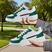 Fashion Women Casual Breathable Walking Flat Sneakers White S Shoes Sports Running Outdoor Hiking For Men_vogvips.com
