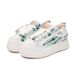 Women's Shoes Little White Shoes Canvas Shoes Women Thick Soled Bubble Shoes Open Mouthed Smile Little White Shoes Casual Sneakers_vogvips.com