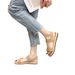 Elastic Band Cross Flat Women's Shoes 2023 New For Women Summer Outdoor Imitation Straw Linen Roman Sandals_vogvips.com