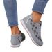 Spring New Sporty Casual Women S Large Round Toe Colored Flat Sole Single Shoes_vogvips.com