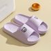 Summer Women Casual Slippers Cute Bear Indoor Soft Sole Outdoor Non-slip Air Cushion Lightness Men Fashion Flat Shoes_vogvips.com