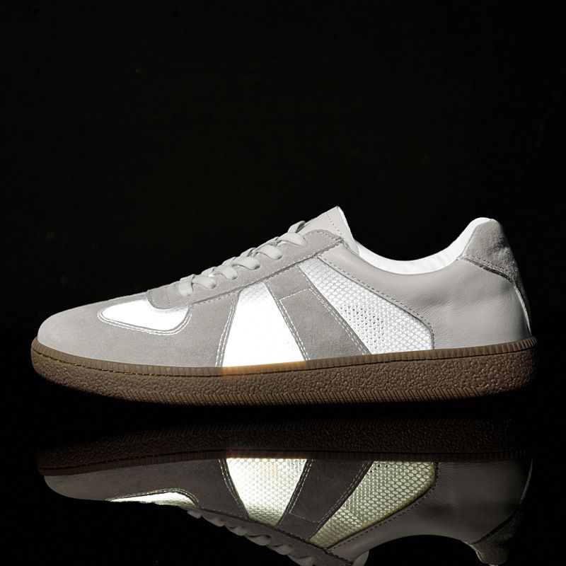 Retro Leather Color Matching Platform Casual Sports Board Shoes Dexun Flying Weaving Breathable Mesh Men's Shoes_vogvips.com