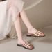 Fashion Slippers For Women Summer Outdoor Non Slip Beach Shoes New Style Flat Bottom Casual Sandals For Women_vogvips.com