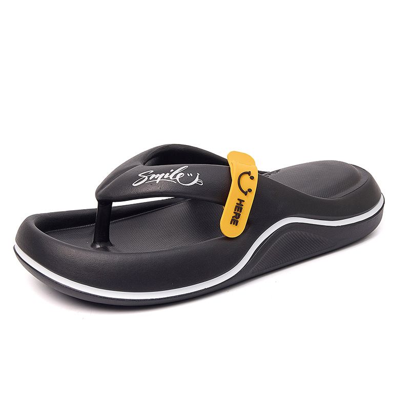 Men’s Shoes Summer Breathable Flip Flops Indoor Thick Soled Men's Home Tide Drag Simple Fashion Cross Border Beach Slippers Men_vogvips.com