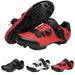 Large Size Riding Shoes Hard Soled Outdoor Mountain Bike Lock Shoes Breathable Road Bike_vogvips.com