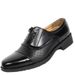 Unbeatable Quality Summer Business Formal Hollow Breathable Sandals For Men's Office Security, Low Cut Mesh Three Joint Leather Shoes_vogvips.com