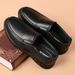 Euro Step Men's Genuine Leather Slip-On Loafers Driving Comfortable Breathable Korean Style Casual Shoes_vogvips.com