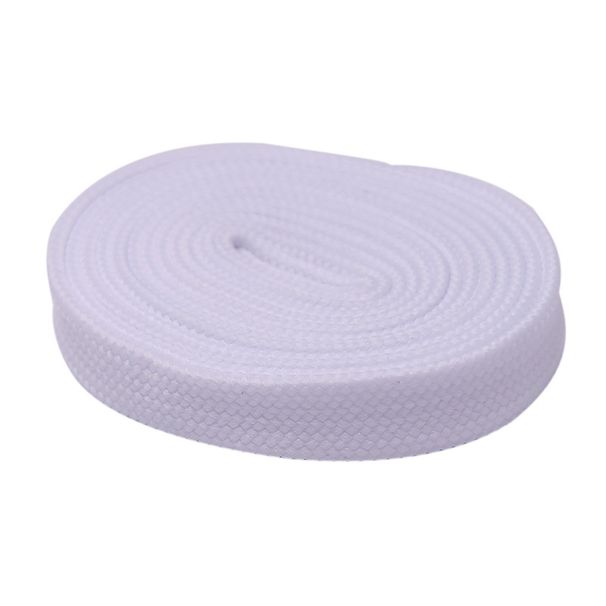 LACES 10mm Solid Color Flat Double Polyester Shoes Accessories Fit Canvas Shoes Board Shoes Casual Shoe Decoration_vogvips.com