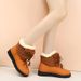 Women's Winter Snow Boots - Insulated Short Ankle Booties With Faux Fur Lining, Slip-On Casual Shoes For Women, Comfortable & Warm_vogvips.com