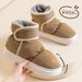 Snow Boots For Women, New Winter Outerwear Cotton Shoes For Men, Winter Plush Anti Slip Waterproof Cotton Boots_vogvips.com