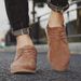 Men's Shoes Nubuck Leather Shoes, British Style, Leather, Suede, Men's Shoes, Plus Size 4546, Trendy Business Casual Shoes_vogvips.com